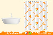 Cute carrot juice seamless pattern, a Background Graphic by K.JackArtwork (Thumbnail 6 of 7)