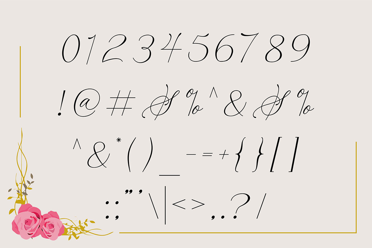 Belflower Script | Modern Signature, a Script Font by Muntab_Art (Photo 10 of 12)