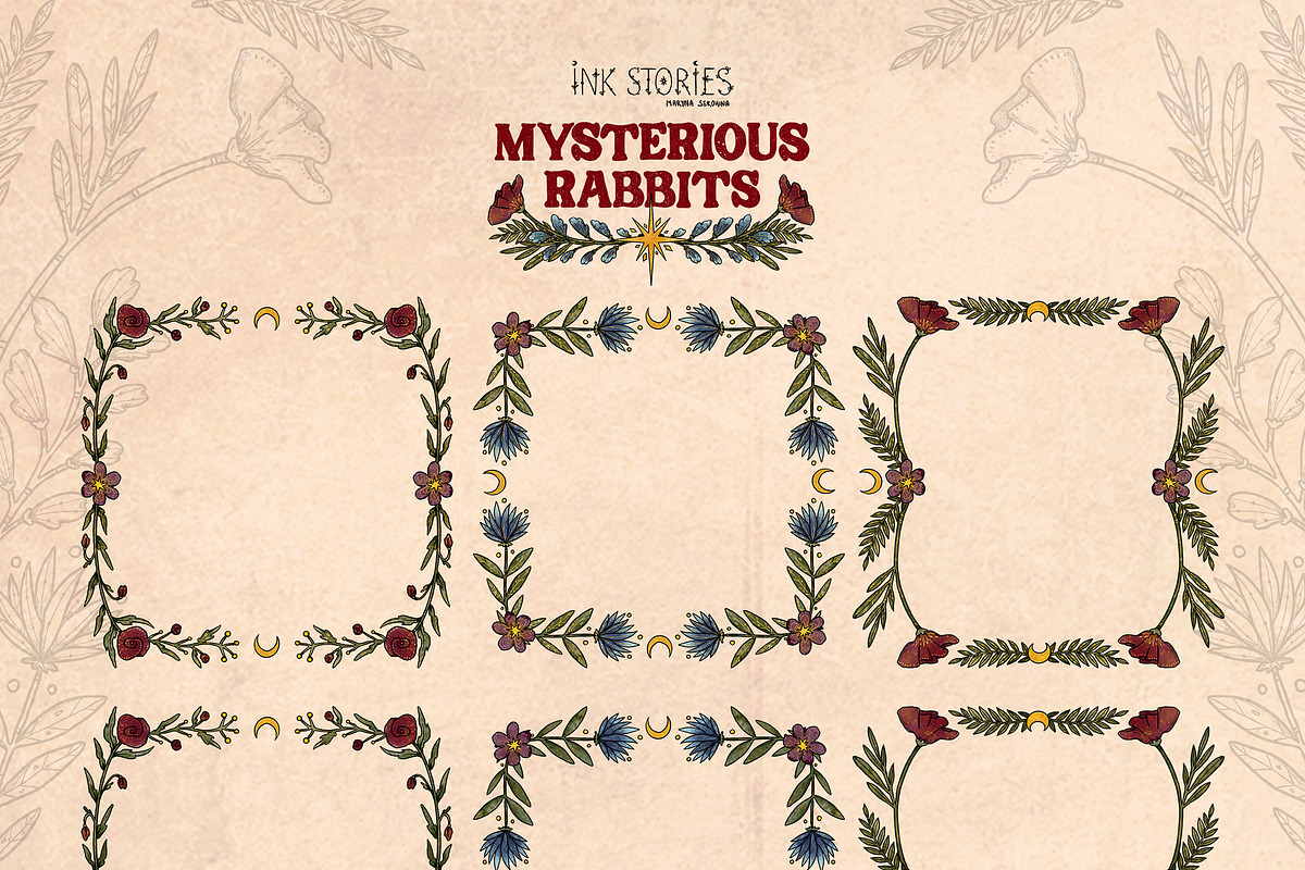 Mysterious Rabbits, an Animal Illustration by Ink Stories (Photo 26 of 29)