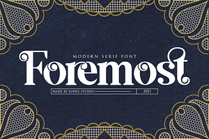 Foremost - Rustic Vintage Serif