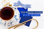 Feminine Navy, Blue & Gold Desktops, a Business Photo by OhTilly (Thumbnail 3 of 6)