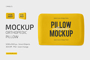 Orthopedic Pillow Mockup Set, a Household Mockup by Country4k (Thumbnail 1 of 4)