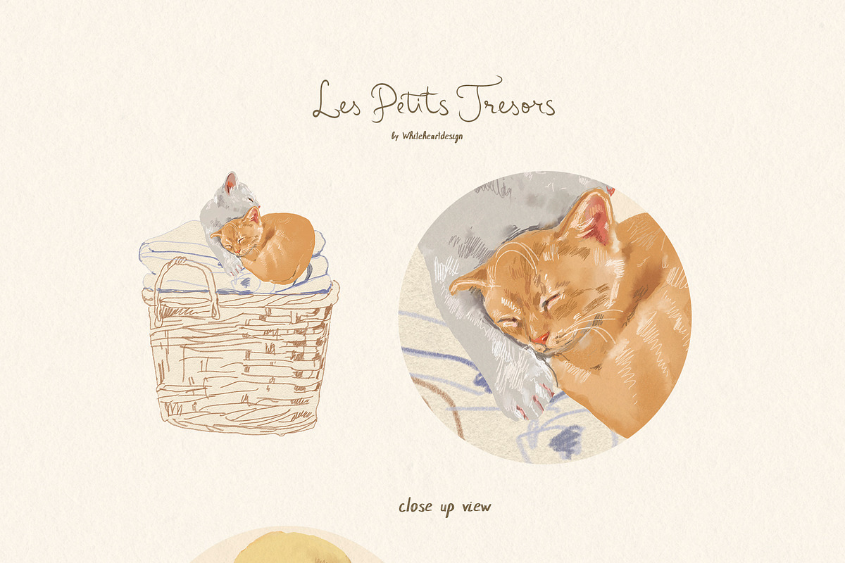 Cottagecore Vintage Illustrations, a Decorative Illustration by whiteheartdesign (Photo 17 of 21)