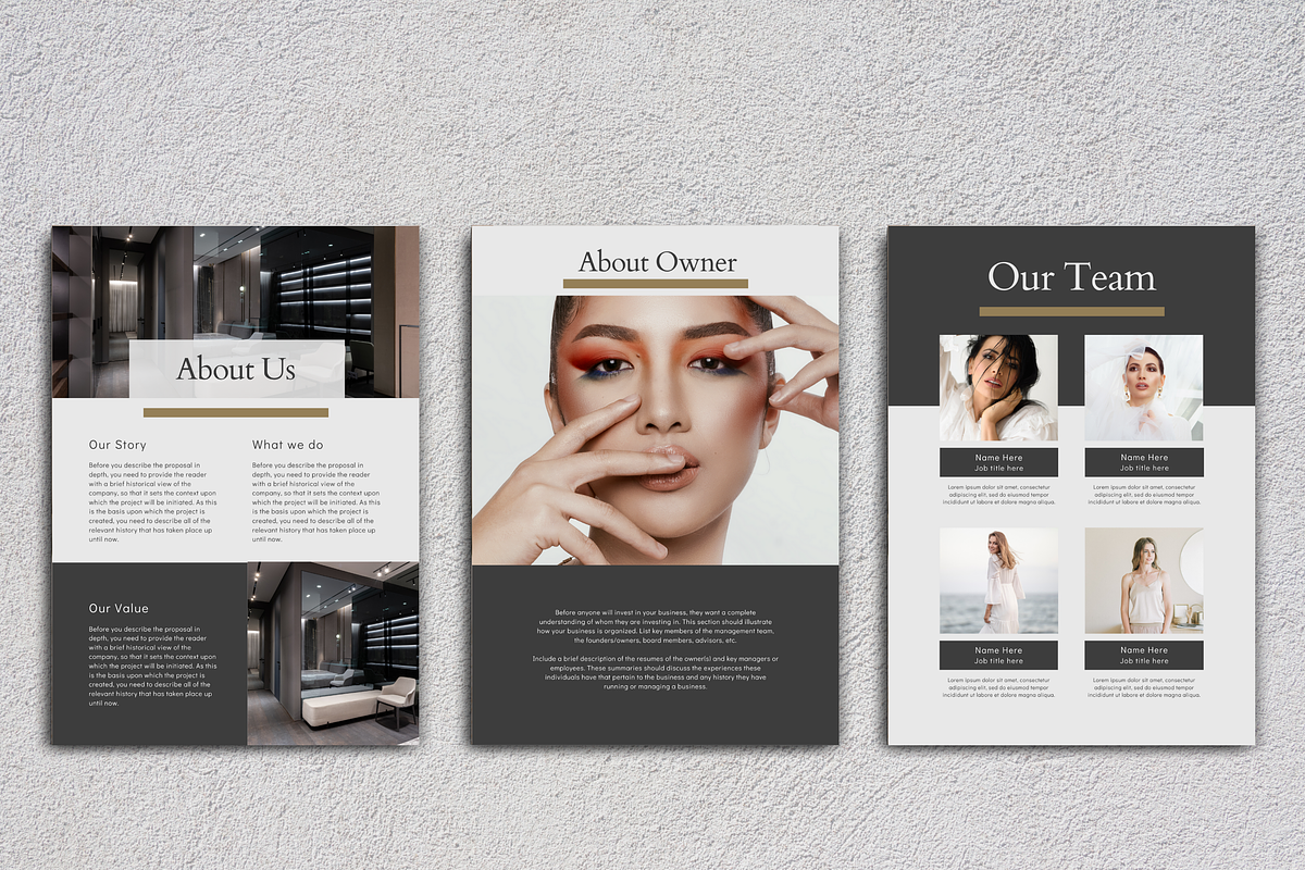 Black Gold Project Proposal Template, a Presentation Template by PayuStudio (Photo 4 of 10)