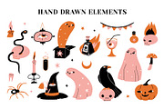 AUTUMN MAGIC vector pattern, element, a Decorative Illustration by Lena Nikolaeva (Thumbnail 3 of 11)