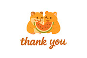 Cute Hamsters Clipart Set, an Animal Illustration by ananastya (Thumbnail 3 of 3)