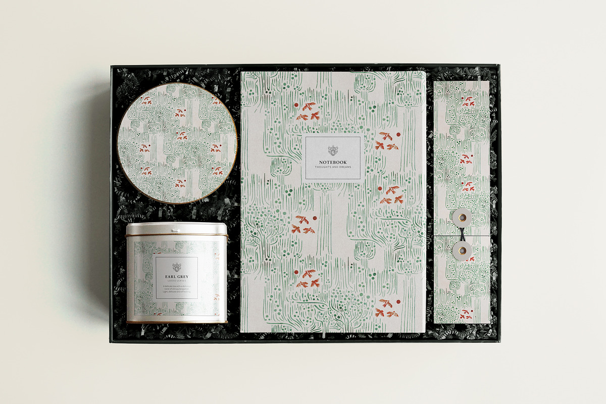Sunny Winter: patterns & posters, a Decorative Illustration by Mona Ahmed (Photo 9 of 10)