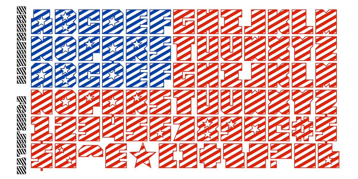 Four July, a Font by Ingrimayne Type (Photo 3 of 5)