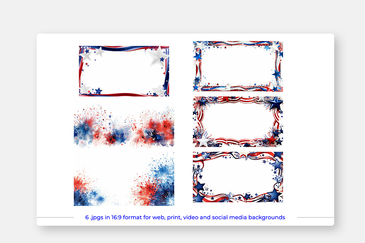 The 4th of July Bundle, a Background Graphic by karenfoleyphoto (Photo 5 of 6)