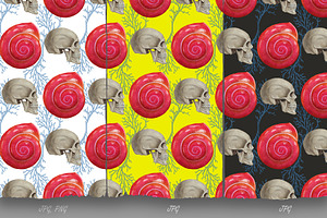 Skull Collection / Pattern Design