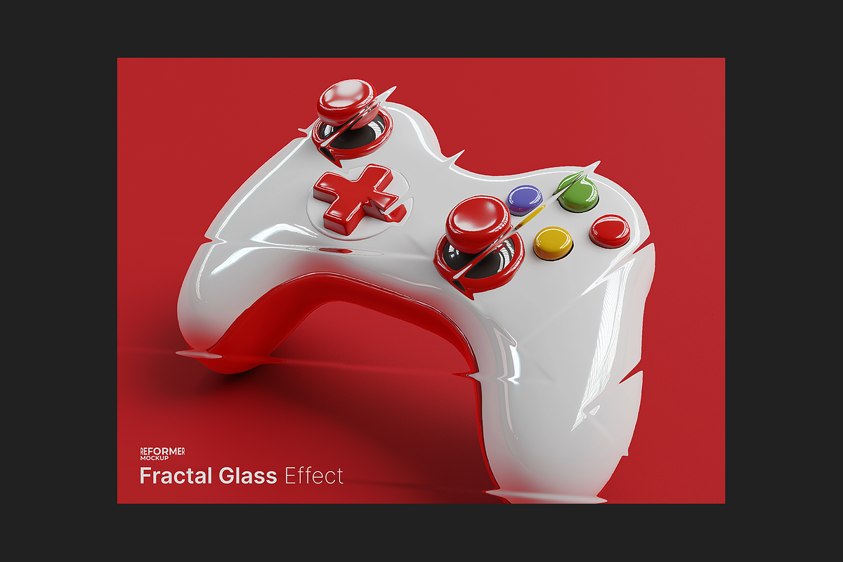 Fractal Glass Effect, a Pattern Graphic by Reformer Mockup (Photo 13 of 15)