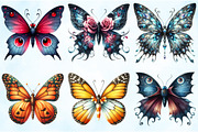 Halloween Butterfly Sublimation PNG, an Illustration by Craft Nest (Thumbnail 4 of 9)