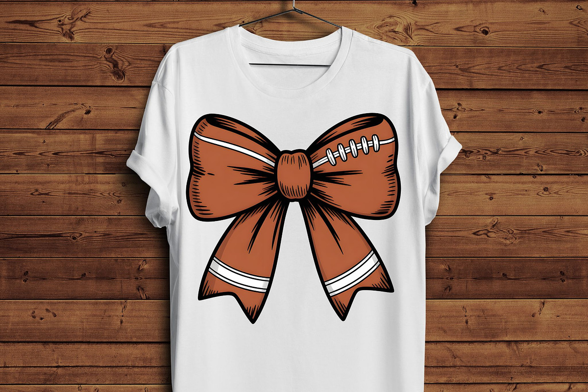 Football Bow PNG Bundle | Sports Bow, a Graphic by iloveTemplate (Photo 6 of 6)