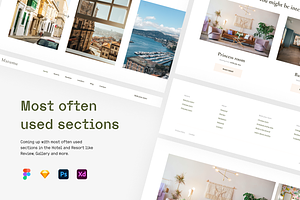 Hotel And Resort - Web Template