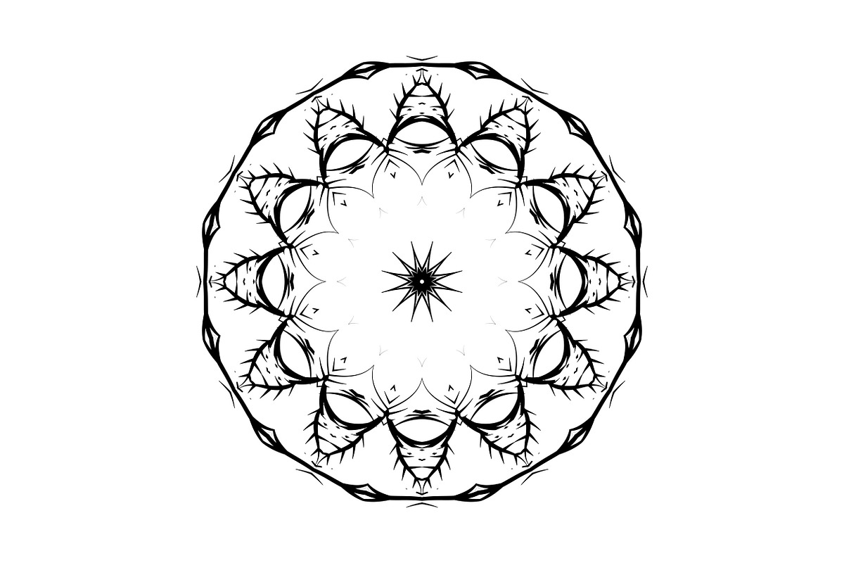 High Quality Mandala Clipart Bundle, a Decorative Illustration by NJ Himel (Photo 7 of 103)