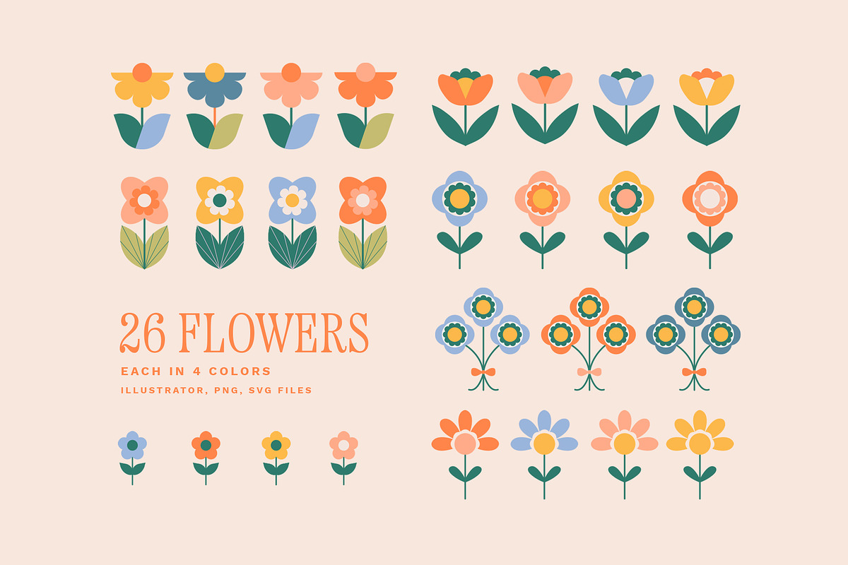 Blossom - Patterns, Shapes & Frames, a Pattern Graphic by Basia Stryjecka (Photo 28 of 35)
