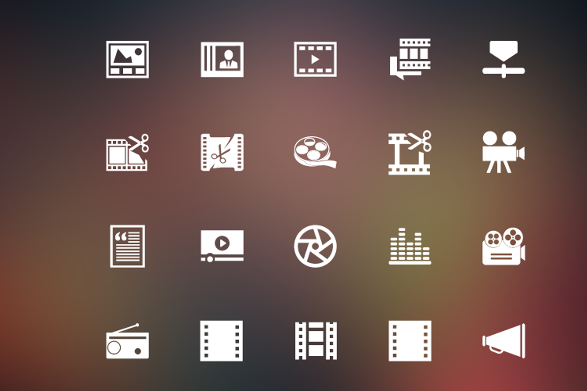 Media Icons, an Icon by iris.design