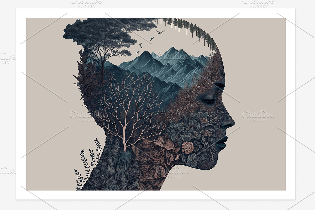 Cohu Collection · The Cosmic Human, a Decorative Illustration by milatovar (Photo 3 of 13)