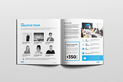 Square Annual Report Brochure, a Brochure Template by New Lines (Thumbnail 7 of 10)