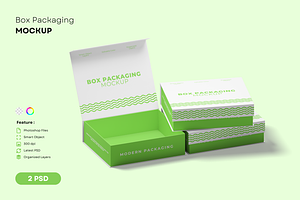 Box Packaging Mockup