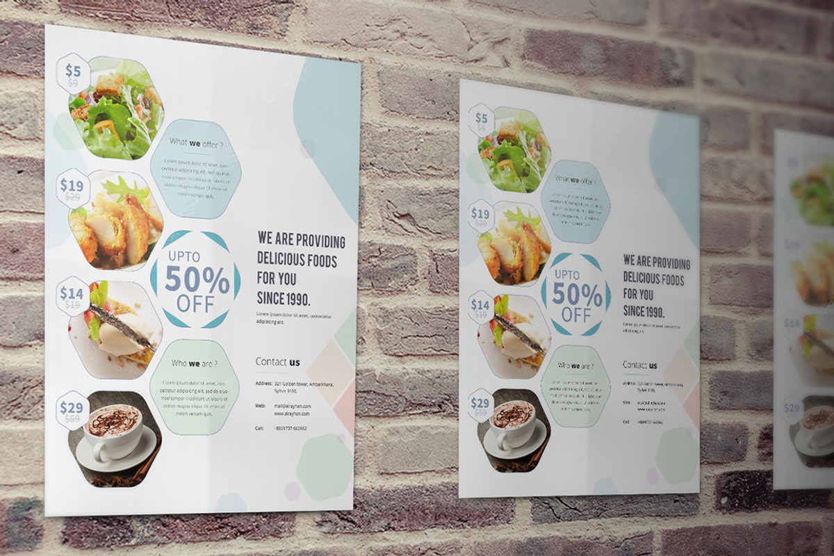 Product Sale Flyer Templates, a Marketing Template by DeviserWeb (Photo 2 of 4)