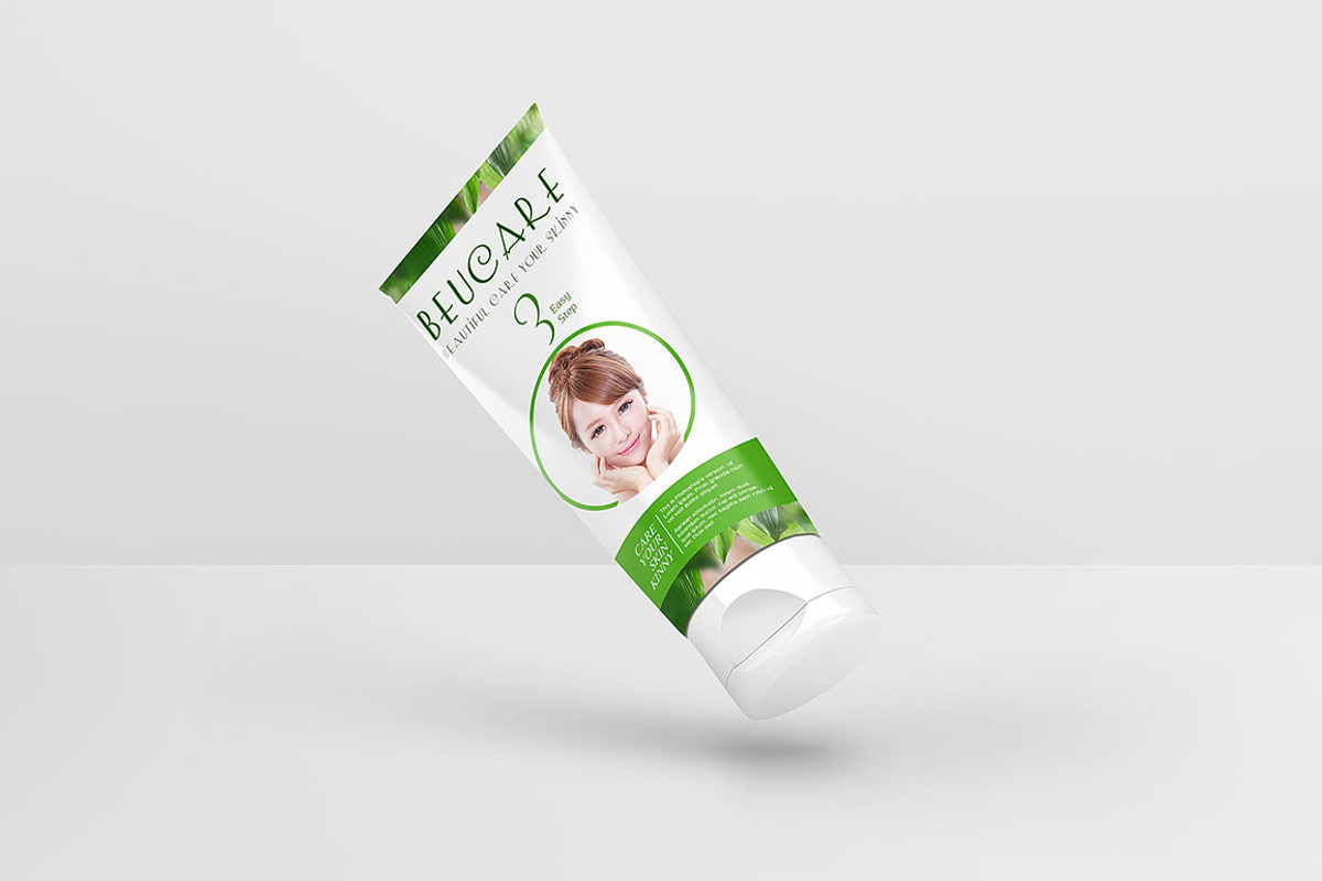 Cosmetics Product Beauty Mockups, a Packaging Mockup by Kongkow (Photo 1 of 6)