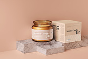 Amber Glass Candle Mockup Bundle, a Packaging Mockup by pmvch (Thumbnail 107 of 135)
