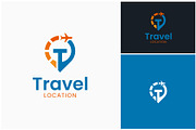 Letter T Travel Plane Location Logo, a Branding & Logo Template by ika trisiana (Thumbnail 2 of 2)