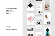 Instagram Stories Pack, a Social Media Template by Visula Co (Thumbnail 1 of 6)