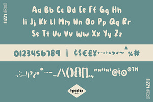 Fizzy Bubbly Display Font