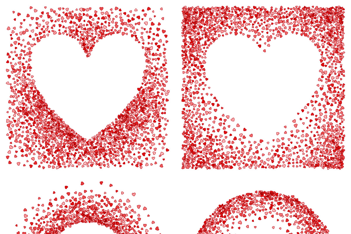 All your red hearts bundle, a Pattern Graphic by ekmelica (Photo 15 of 18)