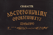 SAINT MERRY Vintage blackletter, a Blackletter Font by dansdesign (Thumbnail 3 of 6)