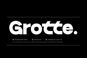 Grotte Modern Sans Serif Font, a Sans Serif Font by Rasio Studio (Thumbnail 1 of 10)