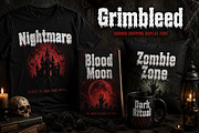 Grimbleed, a Slab Serif Font by Wow Magic (Thumbnail 5 of 5)