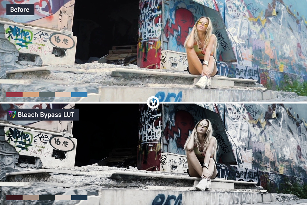 Bleach Bypass Video LUTs, a Preset Add-On by CineMart (Photo 6 of 10)