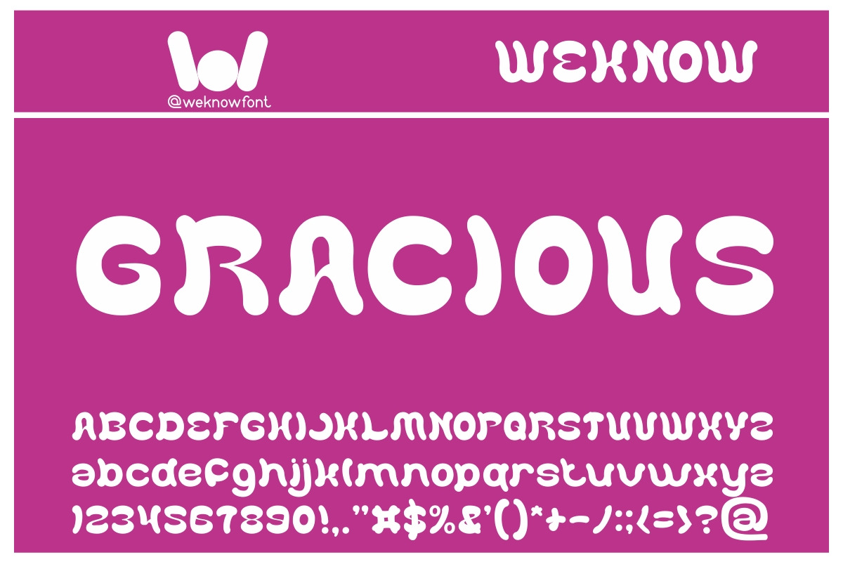 wealth and famous, a Font by weknow (Photo 4 of 5)
