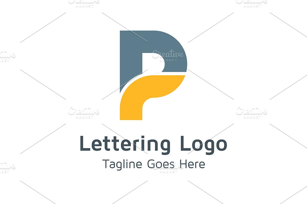 20 Logo Lettering P Template Bundle, a Branding & Logo Template by Acongraphic (Photo 15 of 21)