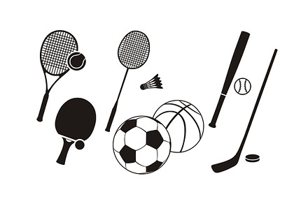Hockey stick racket tennis baseball