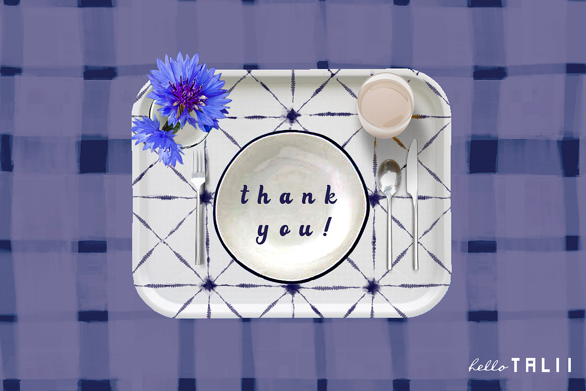 Shibori Digital Paper, a Texture Graphic by Hello Talii (Photo 7 of 7)