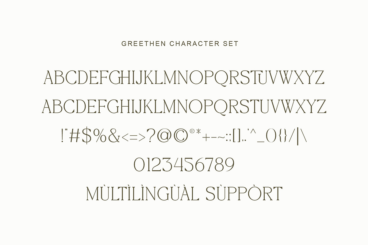 Greethen Modern Serif, a Serif Font by Muflieart (Photo 6 of 8)