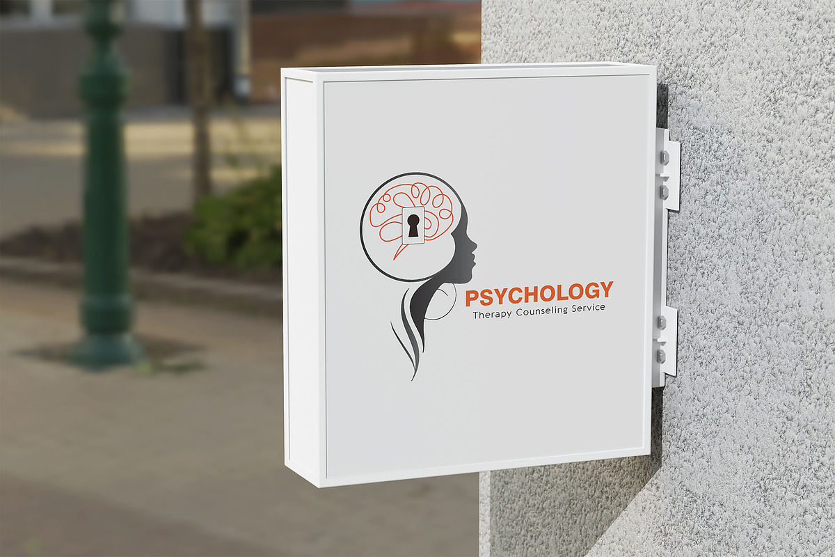 Modern Psychologist Logo Template preview 5