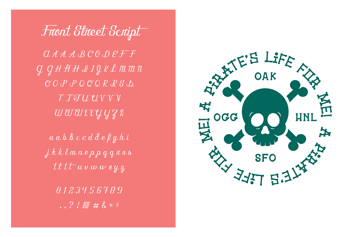 Front St. Tiki Display Font Bundle, a Font by Holt510 (Photo 5 of 10)