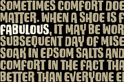 ROCKIES - Rough Display Font, a Sans Serif Font by Subectype Studio (Thumbnail 5 of 7)