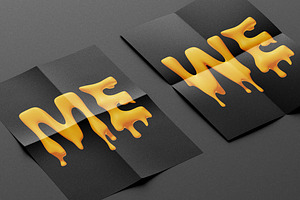 Melting Font