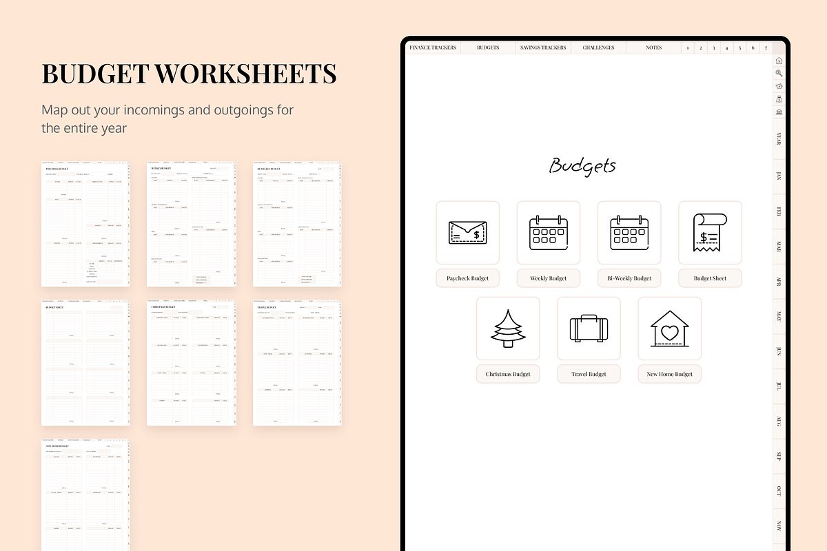 Ultimate Digital Budget Planner, a Presentation Template by Digital_Mind (Photo 6 of 10)