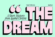 TAN - MAPLE, a Font by TanType (Thumbnail 4 of 11)