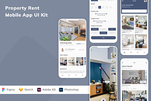 Property Rent Mobile App UI Kit