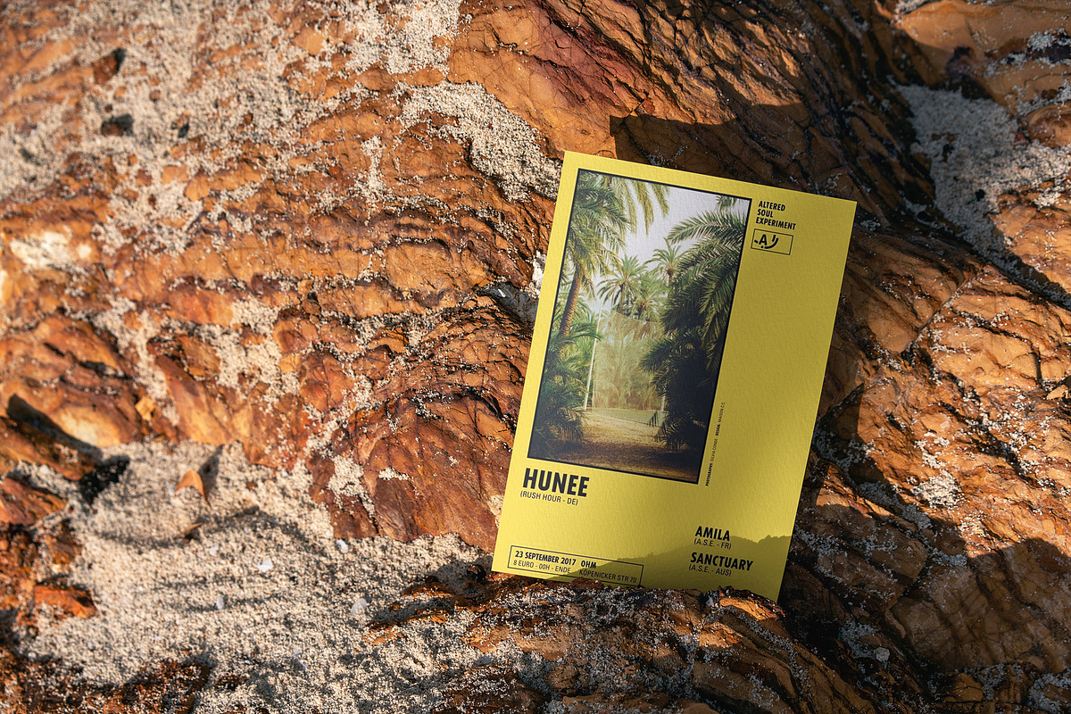 Flyer/Postcard Tropical Mockups, a Print Template by Dikarte.Store (Photo 10 of 14)