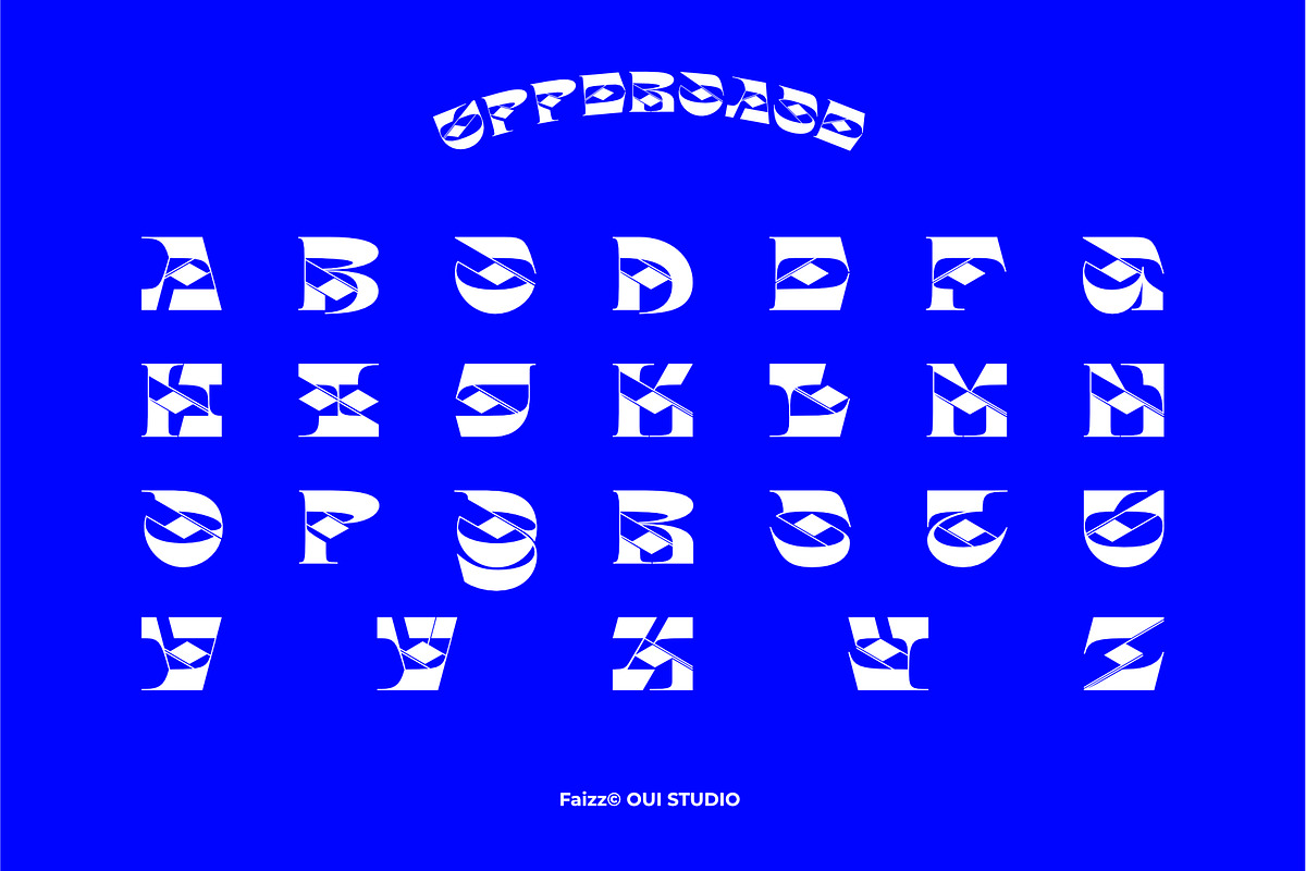 Faizz Display Font, a Font by Oui Studio (Photo 3 of 10)