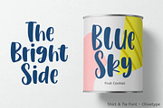 Shirt & Tie, a Font by Olivetype (Thumbnail 5 of 5)